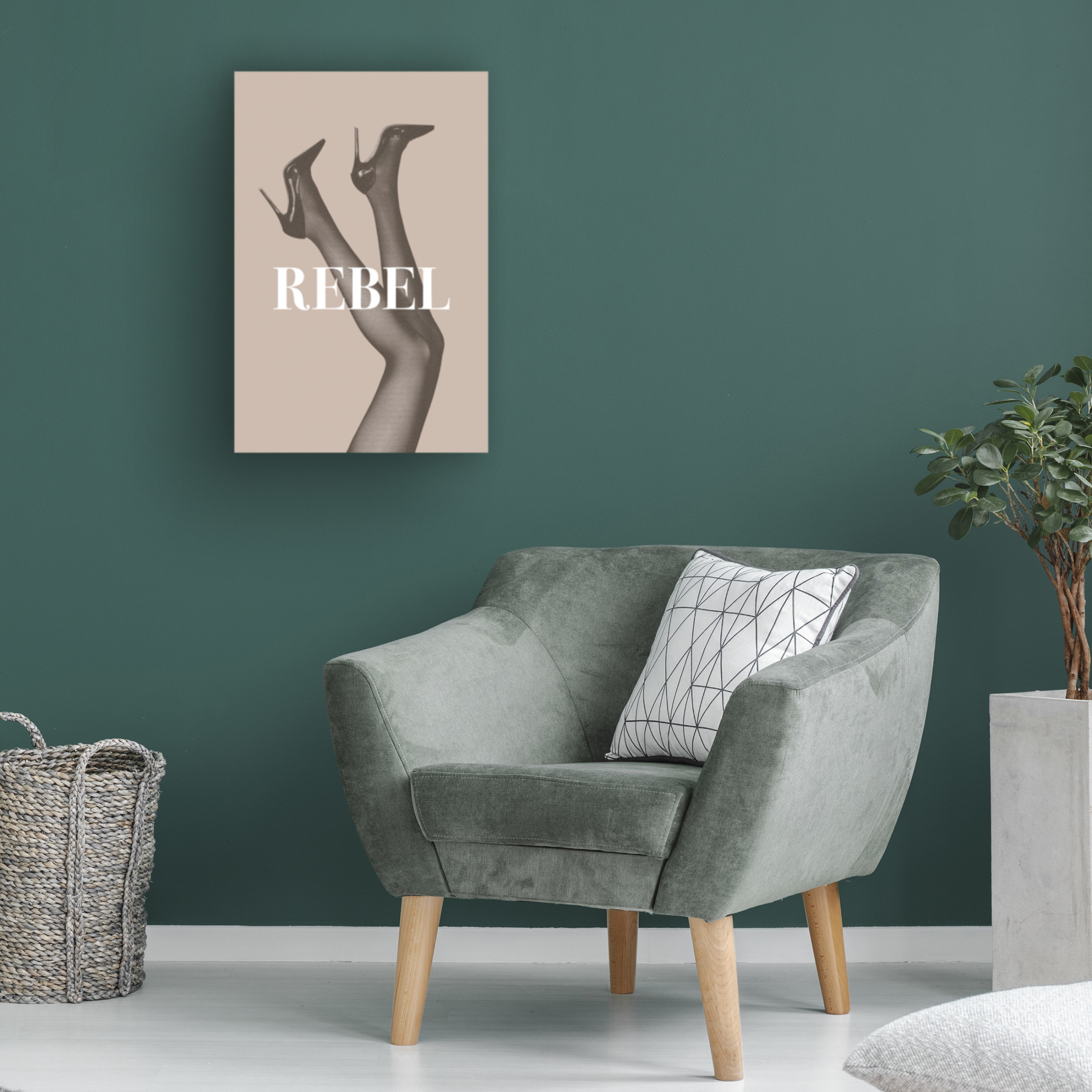 Trademark Fine Art Pictufy Studio III REBEL 3 Canvas Wall Art