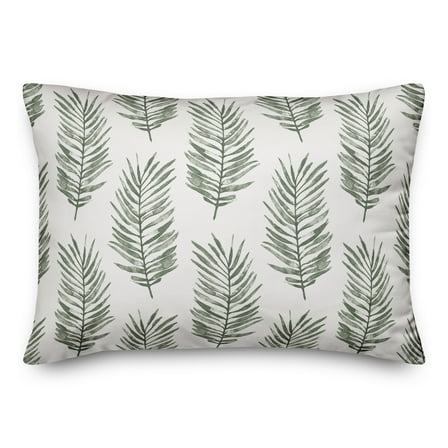 Creative Products Green Fern Pattern 14x20 Indoor / Outdoor Pillow