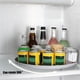 thumbnail image 5 of Organizador giratorio de cocina con base antideslizante para especias y condimentos. Bandeja giratoria eficiente que ahorra espacio para despensa y encimera. Aestivo | Gris | AESTIVO, 5 of 6