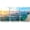 Colorful, variant on 3 Panels Beach Pictures Wall Art Blue Sea White Beach at Sunrise Pictures Print on Canvas Beach Wall Decor Beach Paintings for Home Decor Stretched and d Easy to Hang - 16"x24"x3 Panels