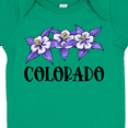 thumbnail image 4 of Inktastic Colorado Columbine Flowers Boys or Girls Baby Bodysuit, 4 of 5