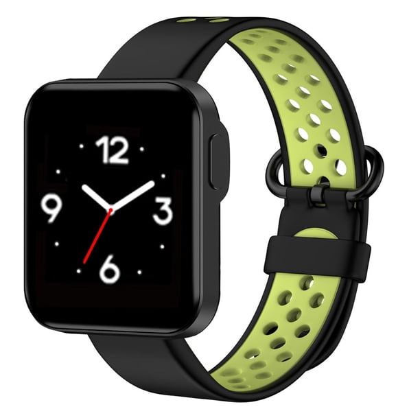 Correa De Repuesto Pulsera De Silicona De Dos Colores Compatible Con Xiaomi Mi Watch Lite/Redmi Watch Lite Smart Watch Vogacara EL017749-01
