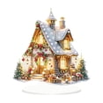 thumbnail image 1 of Figura navideña Gloria Casa de Nieve Estatua 25,2 cm x 30 cm, 1 of 9