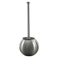 thumbnail image 5 of Bath Bliss Globe Design Toilet Brush and Holder in Stainless Steel, 5 of 5