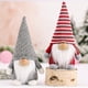 thumbnail image 5 of Fiudx Muñeco de Papá Noel de Tela, Decoración Navideña Hecha a Mano, Cuerpo de Lana Suave y Barba Blanca Larga, con Peso para Ponerse de Pie Fácilmente, Decoración de Mesa Navideña, Regalo para La Fa, 5 of 5