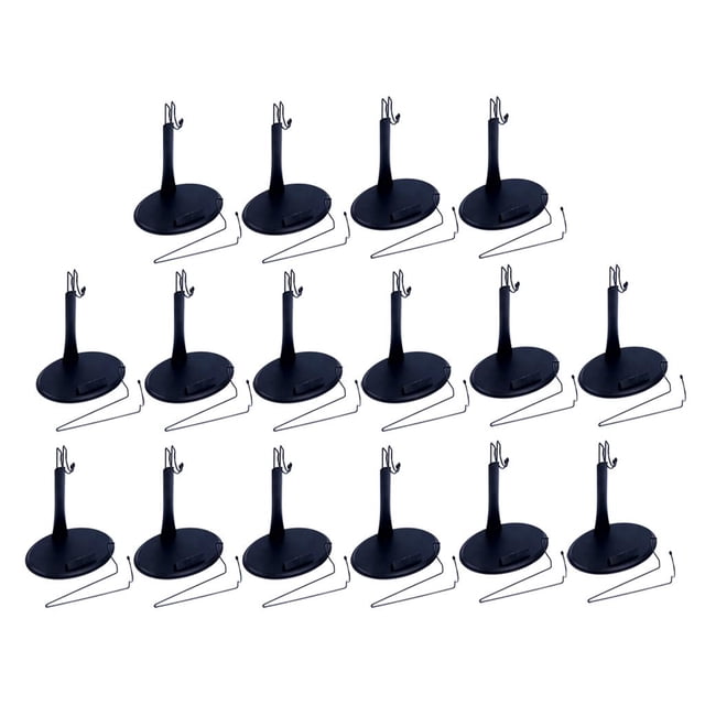 Esquirla Set Of 16 1/6 Doll Stands Doll Display Stand Display Stands For Action Figures