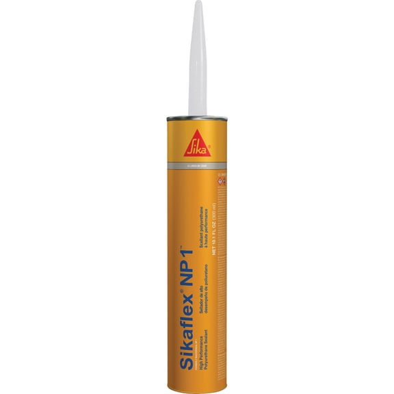 PrimeSource Polyurethane Sealant NP1 Polyseal Algray - Elastomeric, Indoor/Outdoor - 10.1 oz, Gray