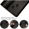 thumbnail image 3 of 4XL Oversized Large Mouse Pads (55" x 24") - PU Leather Extended Large Gaming Mousepad Desk Mat - Nonslip Base and Waterproof Desktop Keyboard Extended Mouse Mat (Black, 4XL - Oversized), 3 of 6
