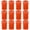 Orange Blank, variant on TOPTIE 12 Pack Numbered Scrimmage Team Practice Pinnies Mesh Jerseys Vests Pinnies (#1-12)