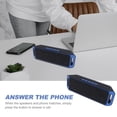 thumbnail image 4 of FUTUREORYY Outdoor Use Usb Radio Portable Wireless Speaker Subwoofer Plastic Blue 1Pcs, 4 of 5