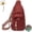 Red, variant on Women's Fashion Casual Solid Color Crossbody Bag, Solid Color Lightweight Crossbody Bag, Solids Colors Handbag