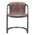 thumbnail image 2 of Moe's Freeman Leather Dining Arm Chair Light Brown (Set of 2), 2 of 4