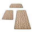 thumbnail image 2 of 2 Pack Mixed Color Diatomaceous Earth Bath Mats,Quick Dry Super Absorbent Shower Rug with Non-Slip Rubber Back,Water Resistant Floor Mat for Bathroom Tub And Sink Area, 2 of 7
