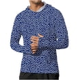 thumbnail image 2 of BRGZLK Long Sleeve Hooded Sun Protection Shirt For Men Shoulder Insert Quick Dry Breathable Lightweight For Summer Outdoor Casual Sports Hiking Fishing Beach, 2 of 6