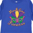 thumbnail image 4 of Inktastic Mardi Gras Princess Girls Long Sleeve Toddler T-Shirt, 4 of 5