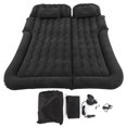 Inflatable Car Double Air Bed Car Boot Rear Rest Mattress Outdoor