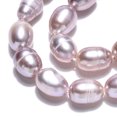 thumbnail image 3 of Natural Cultured Freshwater Pearl Beads Strands Rice Thistle 7.2-8x5.5-6mm Hole: 0.7-0.8mm 44-45pcs/strand 13.58 inch(34.5cm), 3 of 6