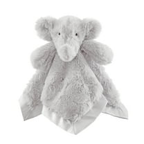 Parent's Choice Gray Elephant Lovey, 13" x 13"