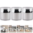 thumbnail image 3 of 3Pcs Practical Airless Pump Bottles Empty Lotion Bottles Facial Cream Containers, 3 of 7