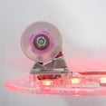 thumbnail image 2 of mmirethe 22 Inches Four-wheel Mini Skateboard LED Flashing Skateboard Retro Skateboard No.3, 2 of 6