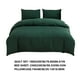 thumbnail image 3 of Juego de Cama de Algodón Lavado 4 Piezas - Color Liso Funda Nórdica Transpirable Suave 180x220cm Sábana 230x230cm Fundas de almohada 48x74cm | Reina Completa Universal Todas las Estaciones, 3 of 6