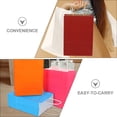 thumbnail image 3 of OFFIGAM 24Pcs Assorted Color Paper Bags with Handles Durable Kraft Tote Bags for Storage, 3 of 8