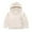 White, variant on Baby Girls Boys Winter Jacket with Hooded Long Sleeve Cute Printed Solid Warm Baby Clothes for Little Girl 7-8 Years