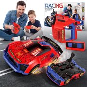 Huge Wave Spider RC Cars for Boys, 4WD Interactive Battle Drift RC Car Toys, Chase & Shooting Game with Infrared, Christmas Birthday Gift for Kids 4-8 Years