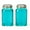 Turquoise, variant on Retro Glass S&P Set - Gray