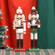 thumbnail image 3 of Marionetas de soldado Cascanueces de Navidad Decoración navideña Adornos creativos para el hogar, 3 of 6