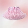 thumbnail image 4 of hengsof Kids Adjustable Waist Tulle Tutu Skirt, Puffy Layered Dance Performance Skirt for Stage, Recital Costume for Girls Size 0-10 Years, 4 of 5