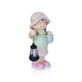 thumbnail image 2 of Alpine Corporation Solar Girl Statue Holding Lantern with LED Light, 2 of 12