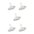 thumbnail image 3 of bedienty 500 Pieces DIY Gift Paper Tags Gifts Pendant Multipurpose ple Style Handicraft Accessory Small Size Blank Label 2.3x1.3x0.1cm 5Set, 3 of 6