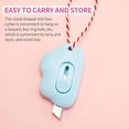thumbnail image 3 of 15 Pieces Mini Utility Knives Candy Color Box Cutter Retractable Letter Opener Cloud Envelope Slitter Carton Opener Portable Cute Paper Cutter, 3 of 5