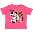 thumbnail image 3 of Inktastic I'm Three-cowgirl Riding Horse Birthday Girls Toddler T-Shirt, 3 of 5