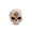 E, variant on Skull Tabletop Decor Figurine Resin Desktop Ornament with Perforated Pattern for Shelf Desk Mantel Cabinet Halloween Theme
