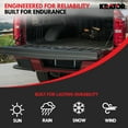 thumbnail image 4 of Krator Tailgate Assist, Pickup Tailgate Shock Struts Lift Support, Compatible with Volkswagen VW Amarok (2017-2019), 4 of 7