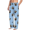 thumbnail image 2 of Daiia Men'S French Bulldog Face Pants,Bottoms Sleep Lounge,Pajama Pants,Pj Bottoms Drawstring And Pockets-Small, 2 of 9