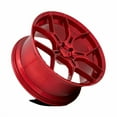 thumbnail image 2 of Asanti Black Aluminum Rim ABL-37 MONARCH 22X10.5in Candy Red Finish, ABL37-22055240RD, 2 of 3