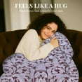 thumbnail image 2 of Sacred Thread Sherpa Fleece Blanket, Soft and Cozy Queen Blanket, Plush Blanket for Sofas & Beds, 2 of 8