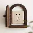 thumbnail image 1 of Switch Protection Cover Wall Mounted Household Socket Decorative Frame Protection Cover to Prevent Miscontact Cover B, 1 of 5