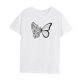 thumbnail image 3 of Camiseta para mujer de verano Tops suave y simple cuello redondo camiseta básica para desplazamientos L, 3 of 7