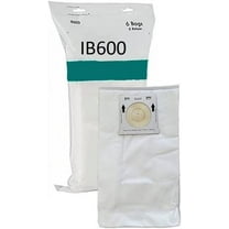 6 Pack IB600 HEPA Bags Compatible with Intuition Upright Pet Friendly Lift-Away Carpet Vacuum Cleaner BU4022 - BU4021 - BU4020 - BU4018- BU4050