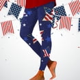 thumbnail image 2 of Women's Independence Day Series Printed High Waist Tights Lifting Sports Leggings Yoga Pants, 2 of 2