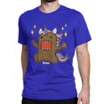 thumbnail image 1 of Camisetas para hombre y mujer, camisetas de algodón puro con diseño de unicornio Domo, camisetas de animación marrón con dibujos animados de Domo Kun, camisetas de cuello redondo estampadas., 1 of 7