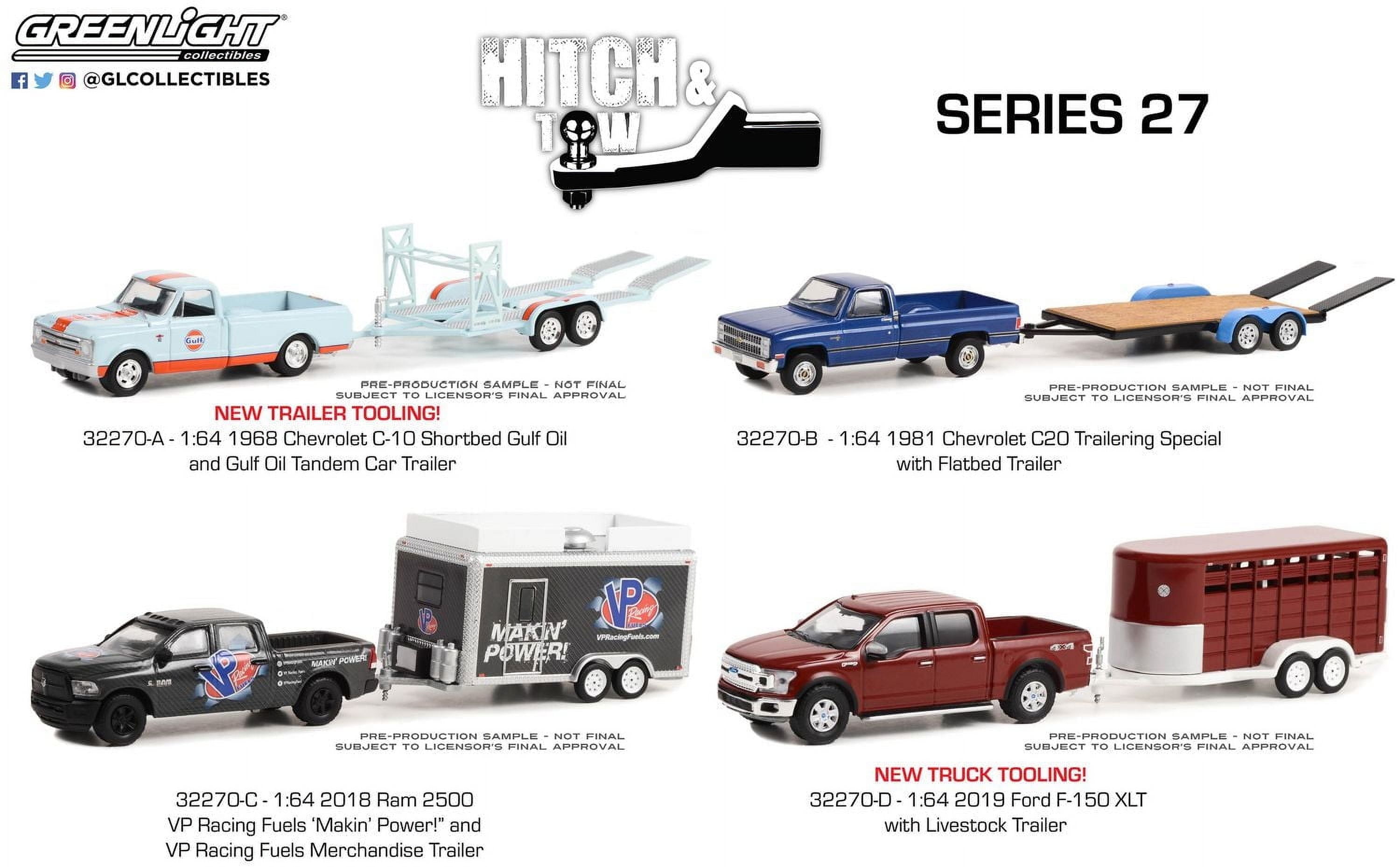 GreenLight 1:64 Hitch & Tow Die-Cast Vehicles Series 27 - Walmart.ca