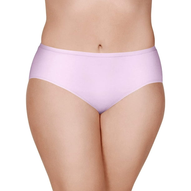 Fruit Of The Loom Womens Plus Fit for Me 360 Cotton Stretch Brief Panty 6  Pack, 