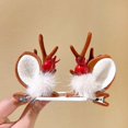 thumbnail image 2 of RV Seis pares 2022 nueva diadema de Navidad linda diadema de cuerno de alce con diferentes estilos 7 * 5 cm Sailing Electrónica, 2 of 5