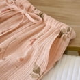 thumbnail image 4 of Wancir Cotton Cute Pajama Pants Women Wide Leg Floral Animals Pajamas Bottoms Lounge PJ Pants Coastal Summer Clothes, 4 of 8