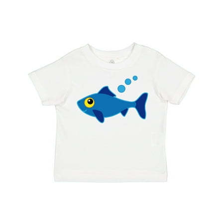 

Inktastic Fishing Blue Fish Gift Toddler Boy or Toddler Girl T-Shirt